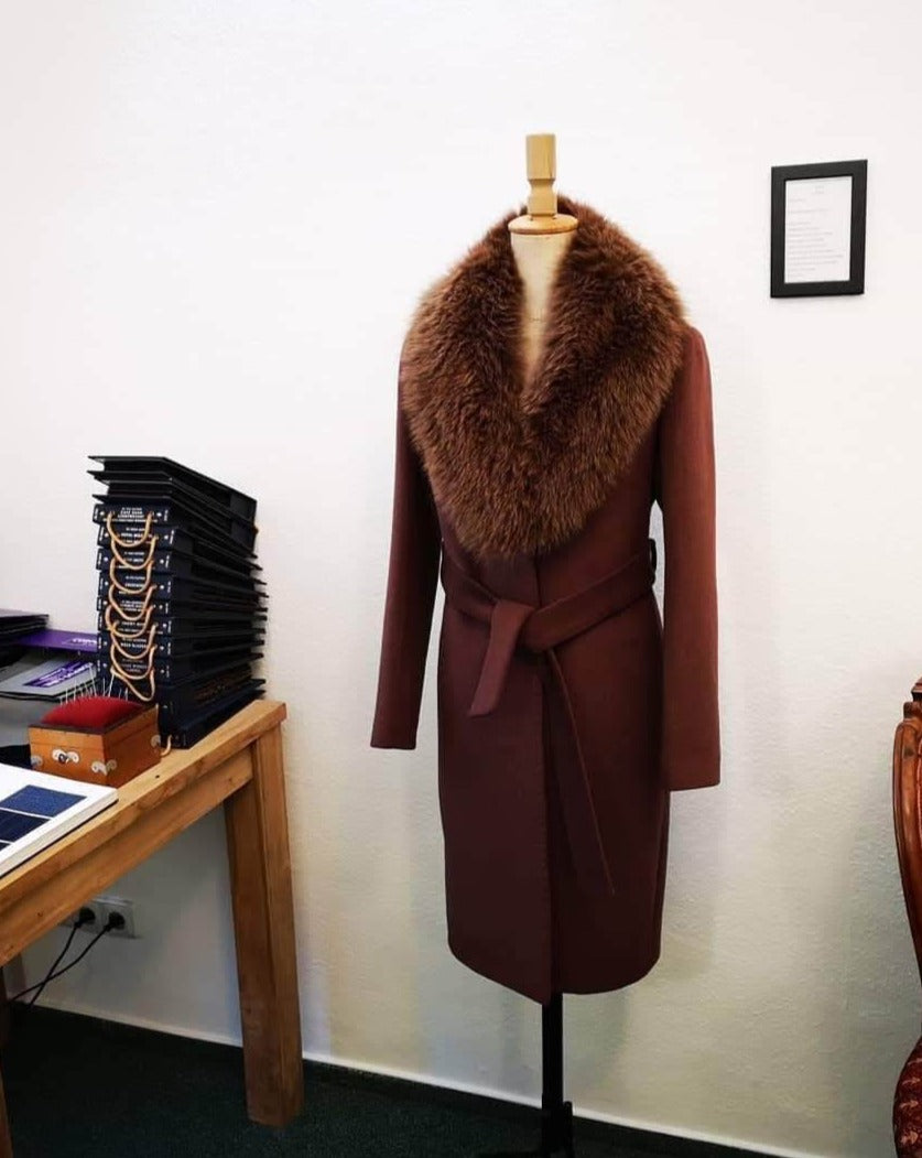 Dámský kabát na míru dle vlastního návrhu (poukaz) JDobias-tailoring