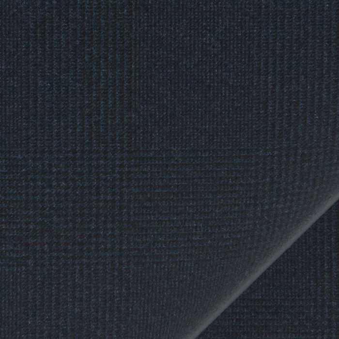 Reda 1865 - bespoke oblek z merino vlny, čistě modrá kostka. JDobias-tailoring