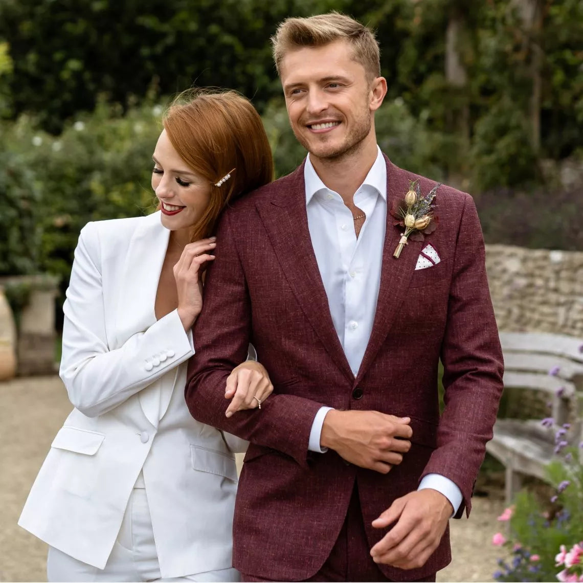 Svatební oblek - look 4 - klasický svatební oblek JDobias-tailoring